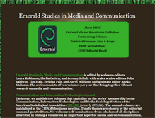 Tablet Screenshot of emeraldmediastudies.com